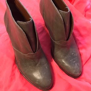 Lucky Brand Leather Booties